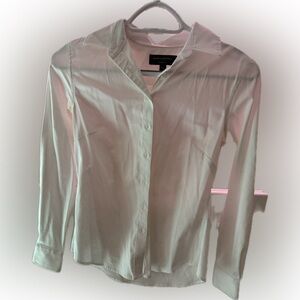 Banana Republic Women's White Button-Up Top